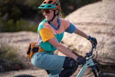 Kelsey Grunigen enjoys a mountain bike ride, location and date unspecified | Photo courtesy of Kelsey Grunigen, St. George News