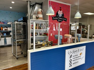 Yummy Tummy Sweets Bakery prepares for its grand opening in Cedar City, Utah, May 15, 2023 | Photo courtesy of Chelsey Durand, St. George News