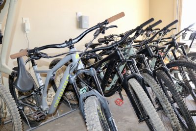 The bike fleet at Wild Mesa Mountain Bike Guides is shown in Hurricane, Utah, May 17, 2023 | Photo by Jessi Bang, St. George News