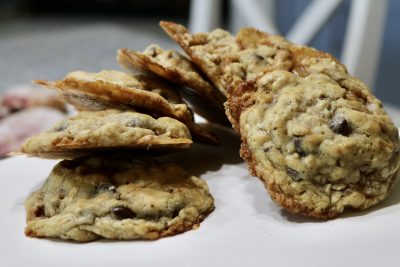 Oatmeal Toffee Chocolate Chip cookies by Doc's Cookies are pictured in St. George, Utah, Aug. 30, 2023 | Photo by Jessi Bang, St. George News