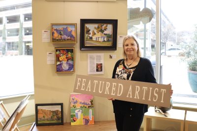 Mary Jane Grow is the Arrowhead Gallery's featured artist for feb, St. George, Utah, Feb. 1, 2024 | Photo by Jessi Bang, St. George News