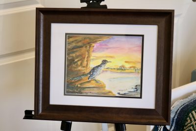A painting by Kimberly Jackson is on display in Washington City, Utah, Feb. 29, 2024 | Photo by Jessi Bang, St. George News